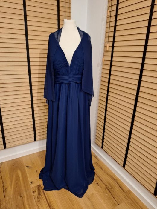 Mascara, damska sukienka balowa/wieczorowa, r. 50