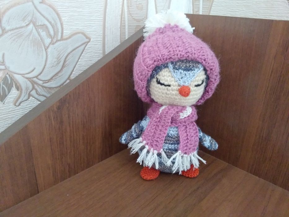 Игрушка детская амигуруми.