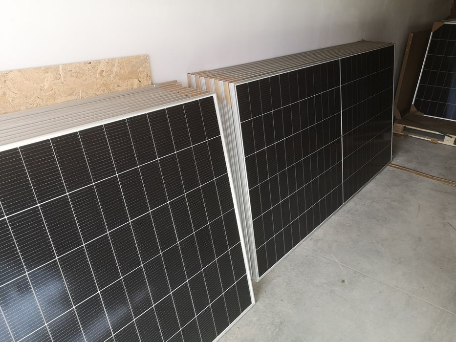 Монокристалічна сонячна двостороння панель DM450M10RT-B54HBT