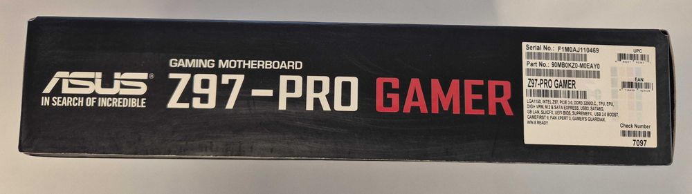 Motherboard ASUS Z97 Pro gamer