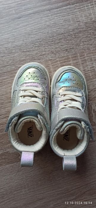 Хайтопи, кросівки, кеди, черевички для дівчинки, 21 розмір, Zara