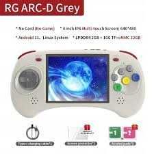 ANBERNIC RG ARC-D Game Console Touch Screen сіра + картка  128 гб з іграми