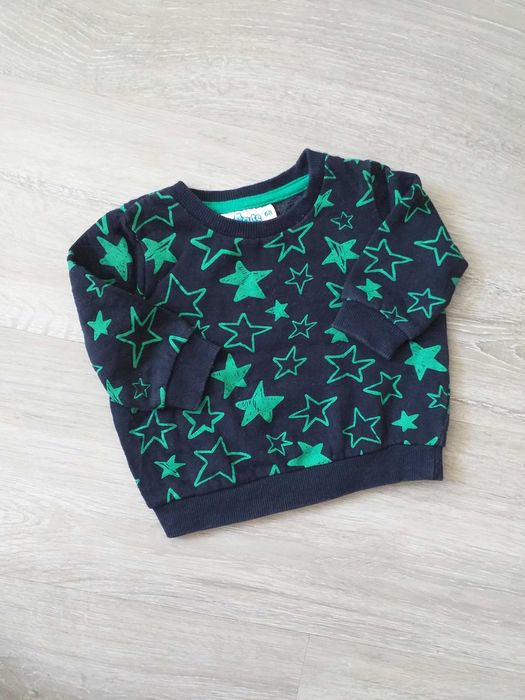 bluza bawełniana chłopięca stars 68