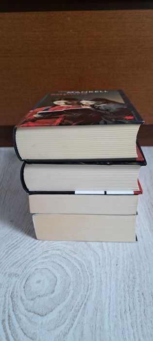 4x Henning Mankell Ręka + Chińczyk + Piramida + Zapora  BDB