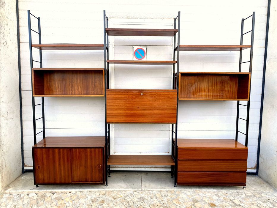 Estante olaio tripla olaio vintage 248comp x 28prof x 40prof x 203alt.