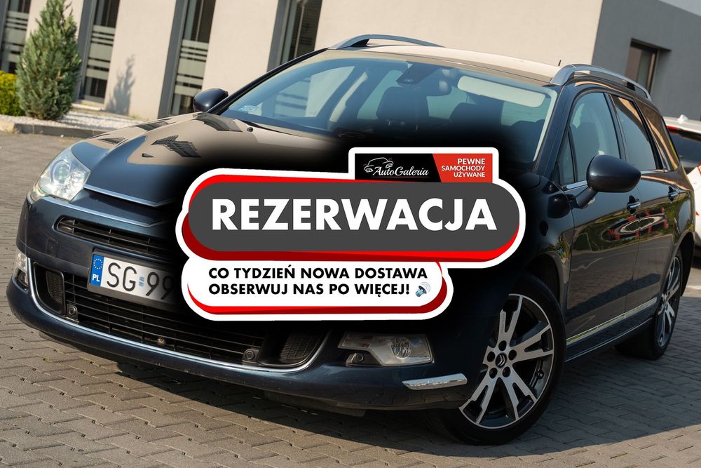 Citroën C5 Perfekcyjny Exclusive 2.0 HDI 163PS Hydro Bi Xenon Skóra Navi PDC MAX