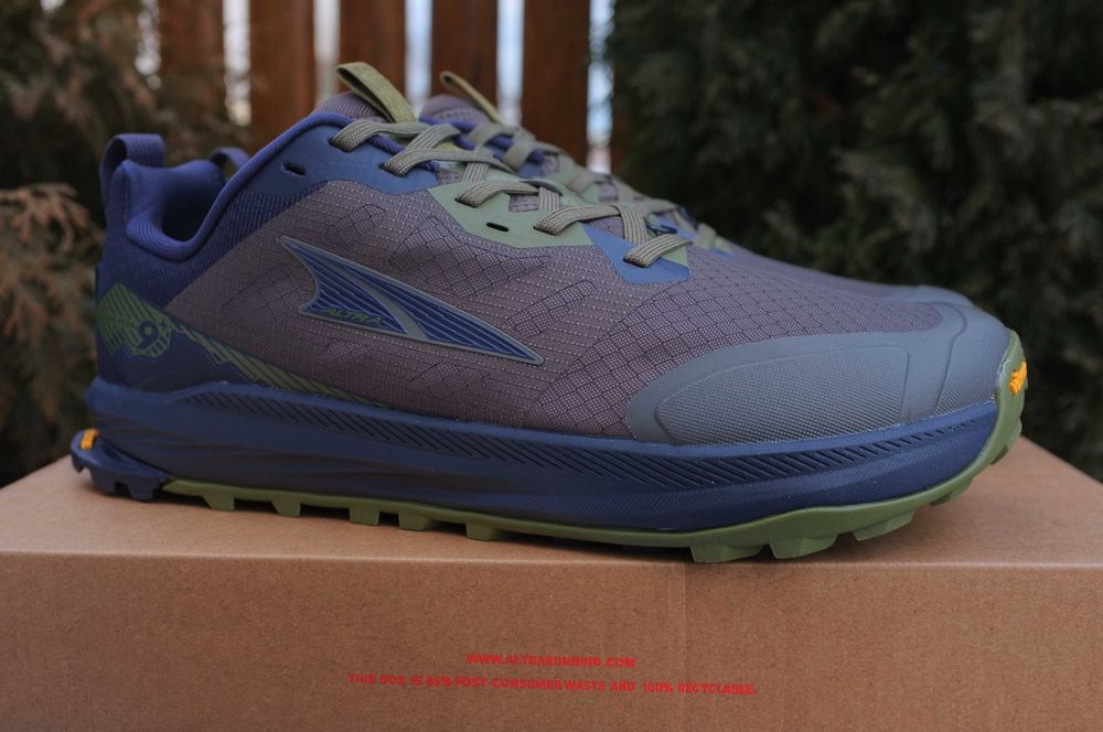 Обувь кроссовки Altra Lone Peak 9+ (43 размер) 27,5 см US9,5 трейловые туристические Vibram лето barefoot