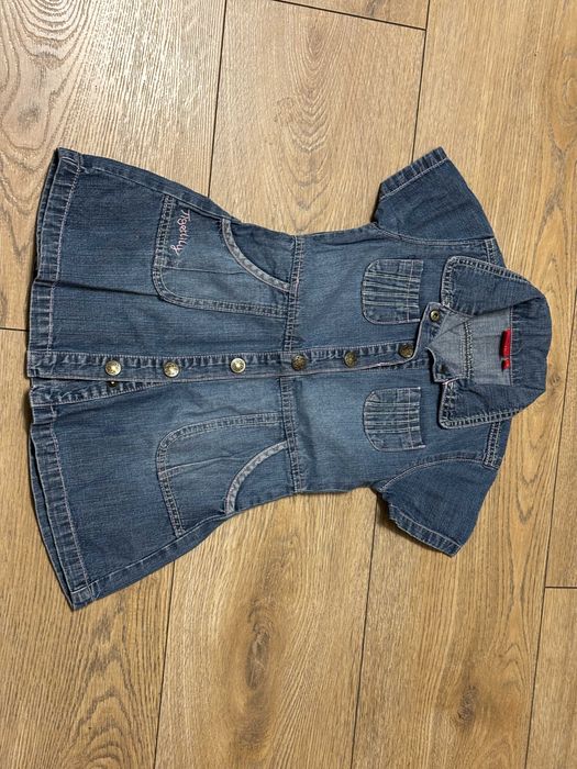 Sukienka jeansowa szmizjerka Tigerlily VRS r. 92 98 / 2-3 lata