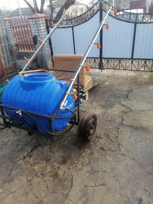 Оприскувач високого тиску. Безвентеляторні форсунки. Садовий. Польовий