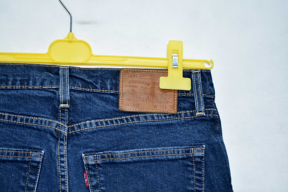 Levis 512 E Premium Stretch Spodnie Jeans 31x32