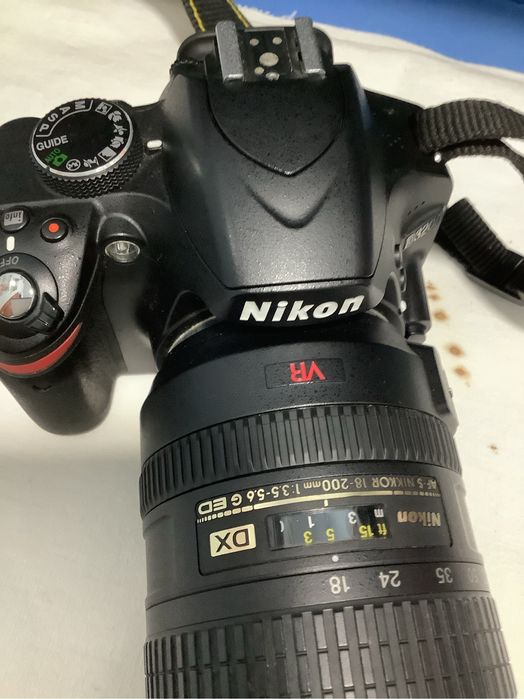 Nikon D3200 + objectiva + 2 Baterias e bolsa