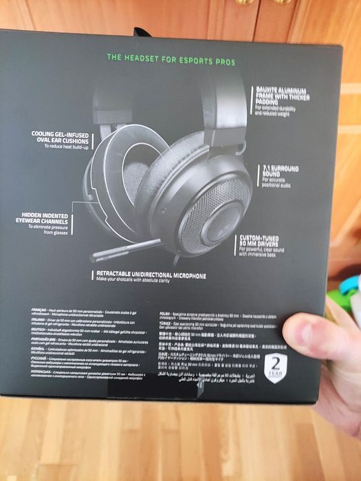 Razer kraken v1 como novo