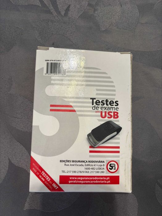 Testes de exame USB