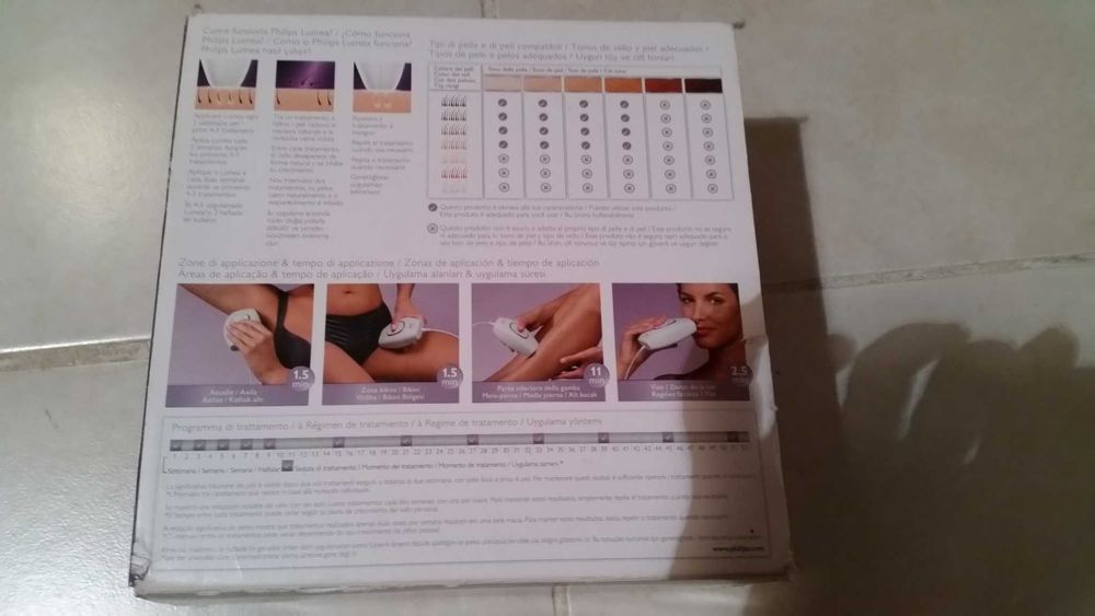 Máquina Philips Depilação Definitiva!