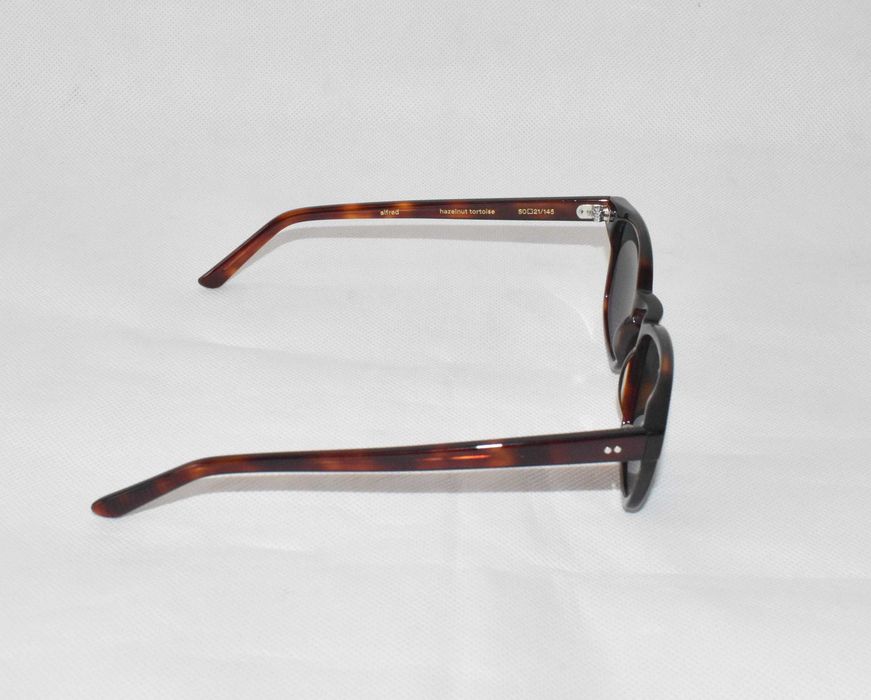 Ace&Tate alfred hazelnut tortoise okulary przeciwsłoneczne nerdy UV
