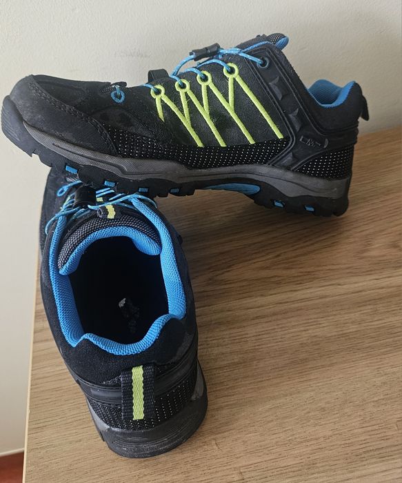 Buty CMP trekking kids rigel Low wp 3Q13244 jak nowe r. 37