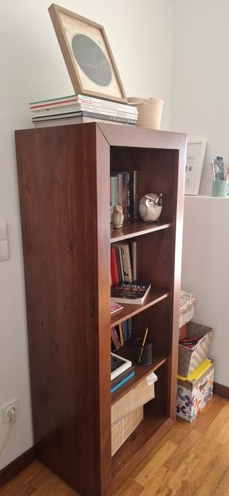 Estante sala a combinar com móvel TV