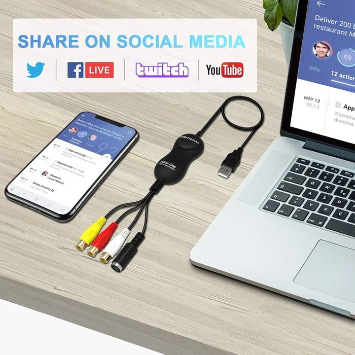 DIGITNOW! USB 2.0 відеозахват для оцифрування VHS та аналогового відео