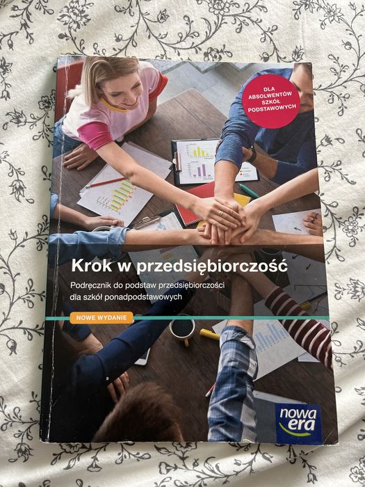Podręcznik krok w przedsiębiorczość dla szkół ponadpodstawowych