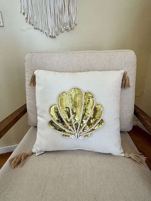 Conjunto de duas almofadas artesanais  “Bali””