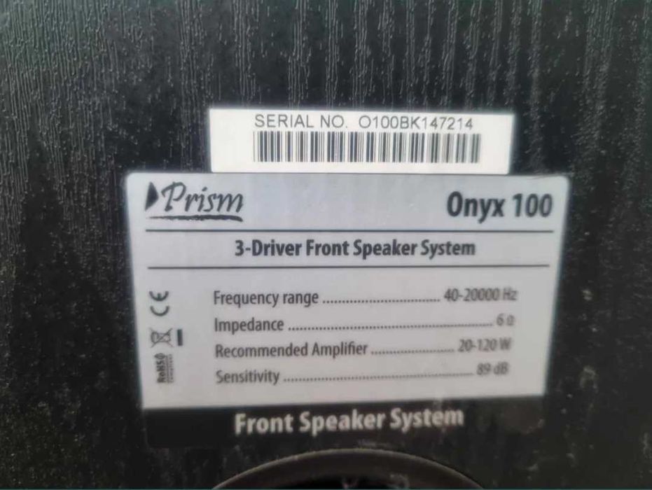 OKAZJA Glosniki kolumny kino domowe stereo yamaha Prism Onyx 100