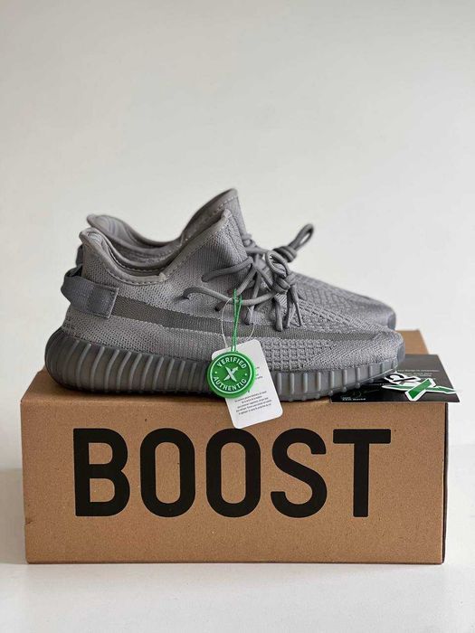 Мужские кроссовки Adidas Yeezy Boost 350 v2 Grey. 40-45