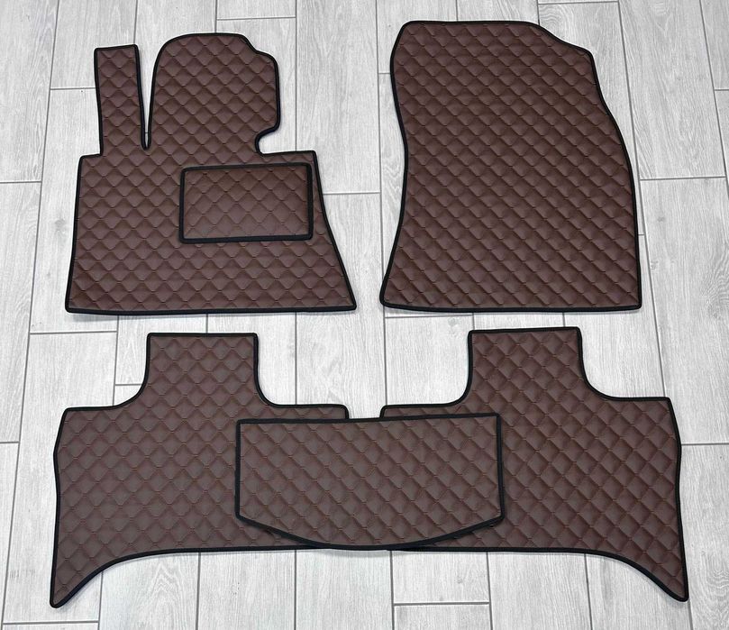 Коврики в салон Екошкіра для BMW X5 (E53 E70 F15) X6 (E71 F16 G06)