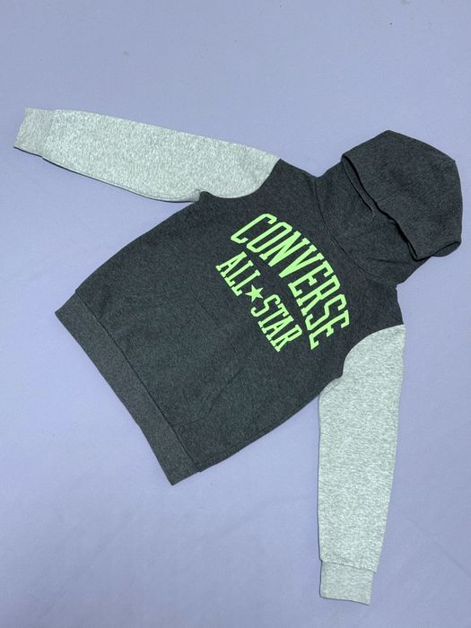 Кофта Converse All Star 7 лет 122 рост теплая худи толстовка