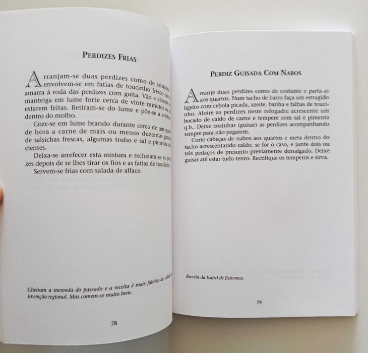 A Perdiz no receituário ibérico | Mário Varela Soares