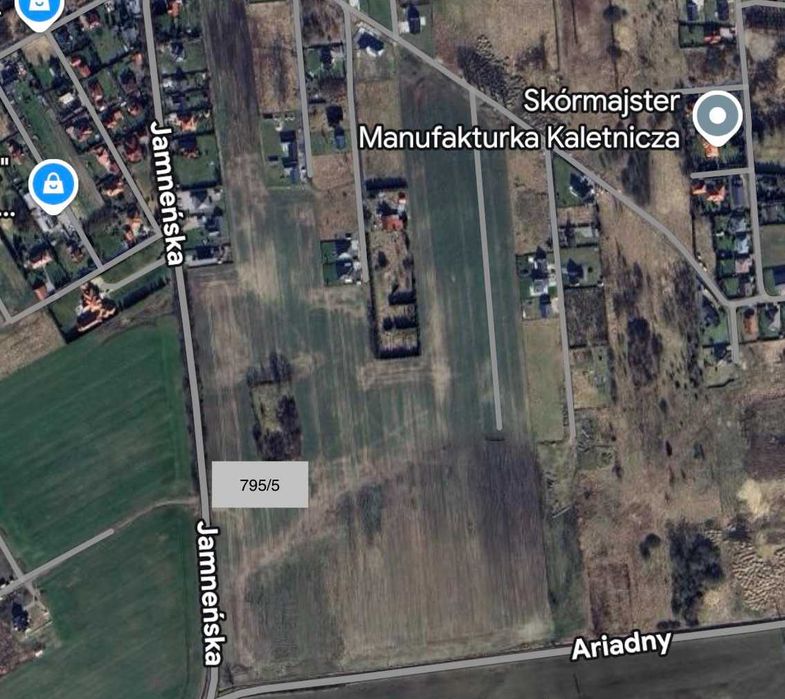 Działka budowlana Koszalin ul. Jamneńska, MPZP, możliwy dach płaski