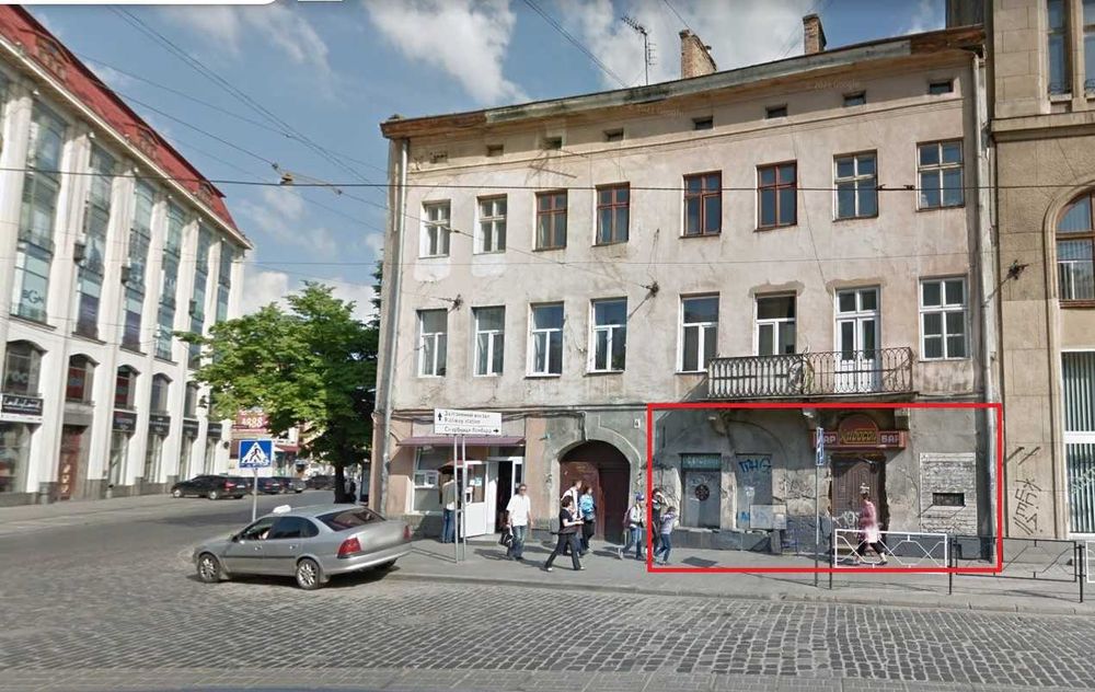 Оренда торгового приміщення 163 м2 Галицький р-н Львів БЕЗ КОМІСІЇ!!!