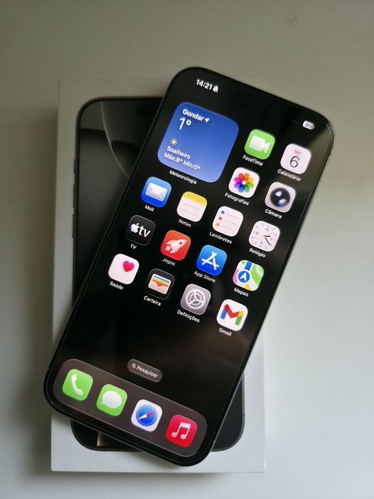 iPhone 16 Pro Max 512G 
Com respectiva caixa e acessó