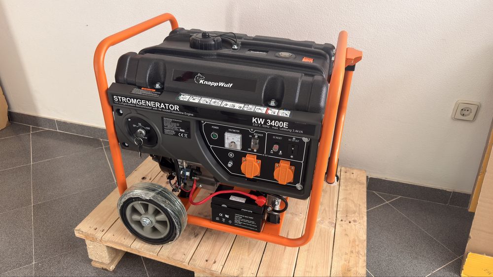 Gerador alemão 3.4 Kva c/ arranque eletrico
