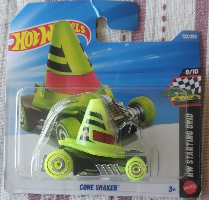 Treasure Hunt Hot Wheels Cone Shaker