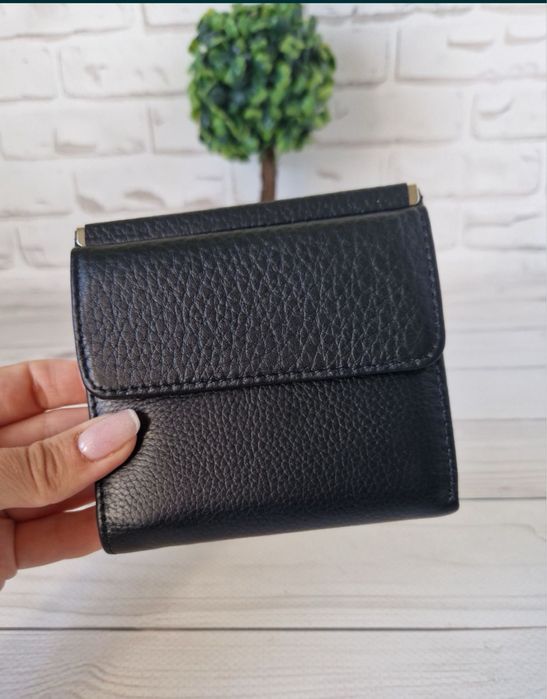 Женский небольшой кошелек,жіночий невеликий гаманець,шкіряний гаманець