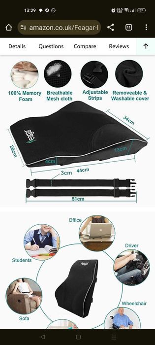 Almofada Feagar nova (Multi-uso)