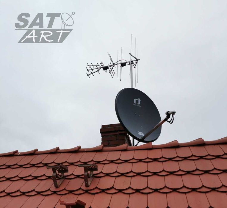 Montaż Serwis Anteny satelitarne naziemne / CANAL+/ Internet/ Starlink