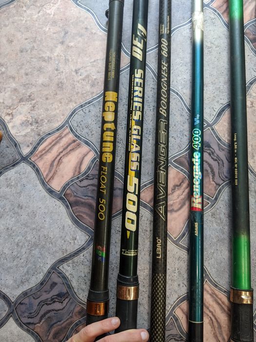 Удочки 4-7 метров