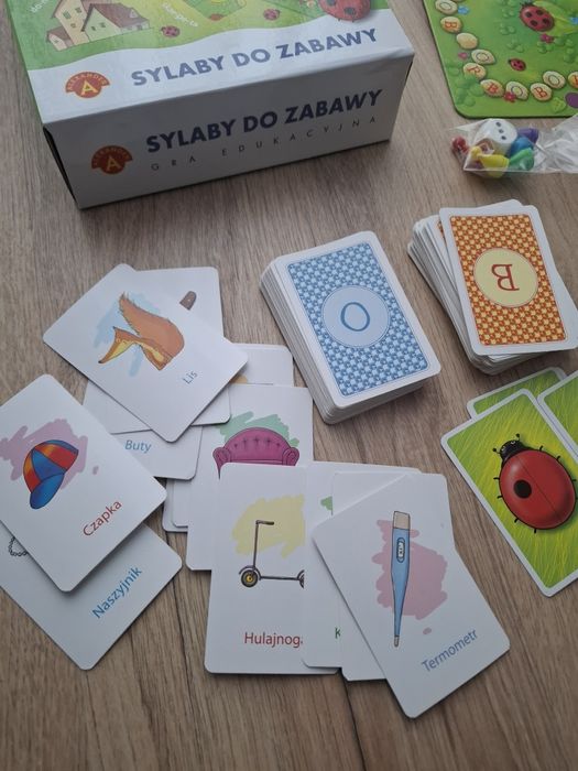 Alexander Sylaby do zabawy gra edukacyjna logopedyczna 4 wersje