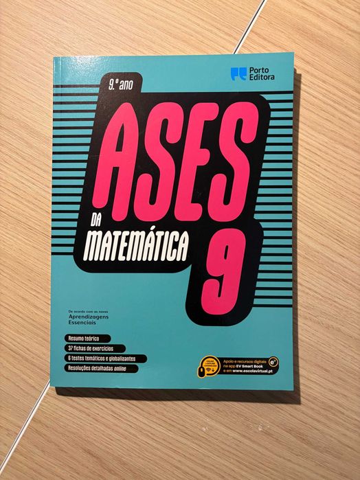 Ases da Matemática 9.º Ano - Porto Editora (Aprendizagens Essenciais)