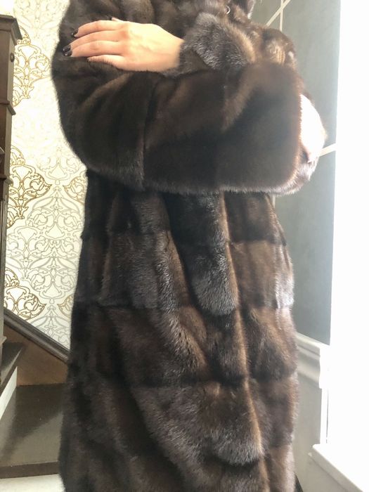 Шуба норкова натуральна