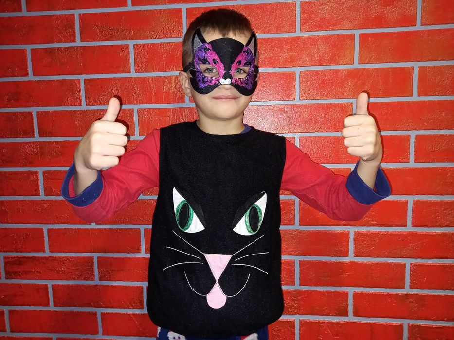 Костюм котика на 3-4 роки