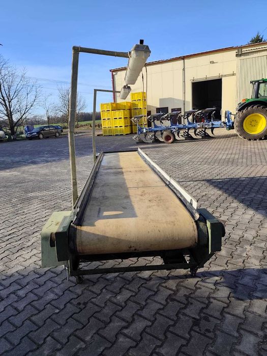 przenośnik taśmowy Textima 4,1m x 0,8m, taśmociąg