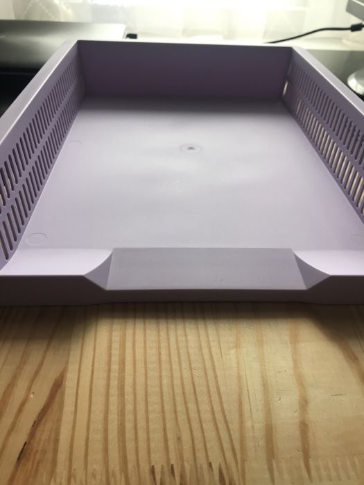 Лоток для  документів, паперу Axent Pastelini, бузкового кольору.