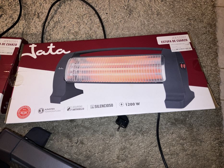 Aquecedor irradiador  de quartz 1200w