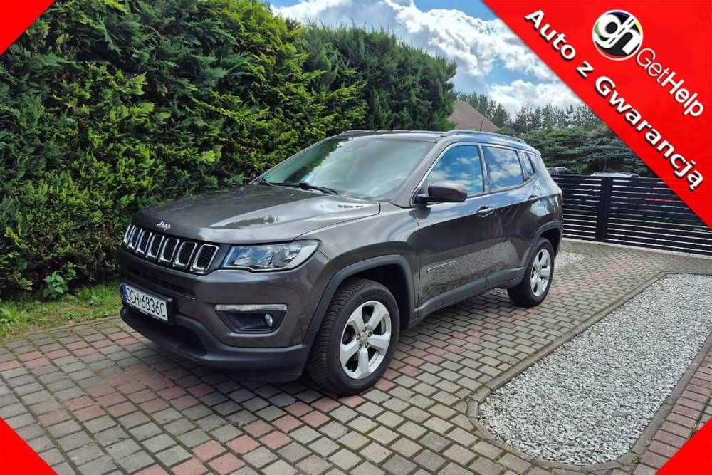 Jeep Compass GWARANCJA GetHelp, Zarejestrowany w Polsce, Udokumentowany przebieg.