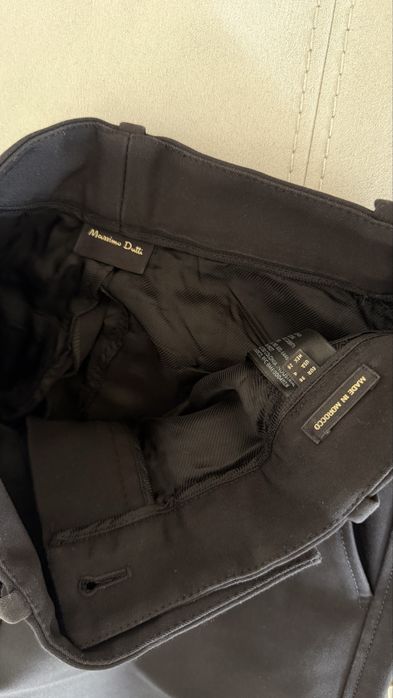 Брюки черние xxs massimo dutti