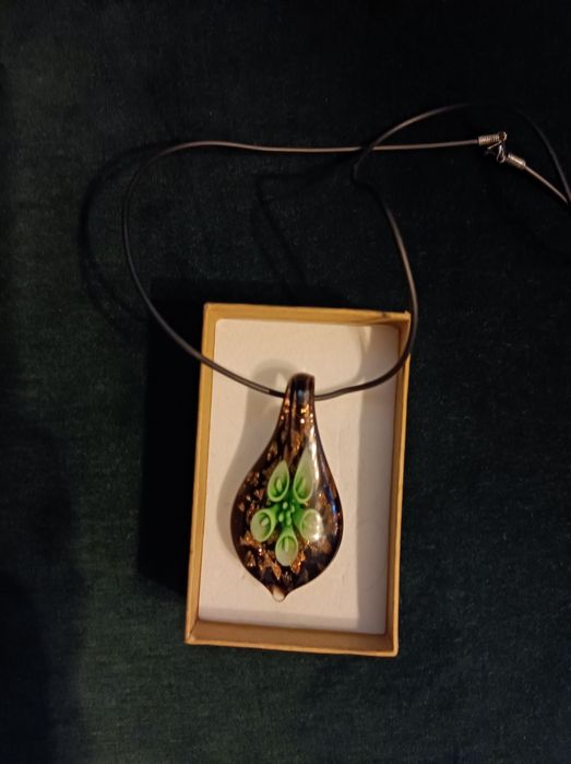 Hand made Naszyjnik/zawieszka  krótka