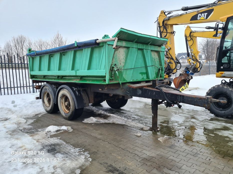 Tandem przyczepa Meiller MZDA 18/2