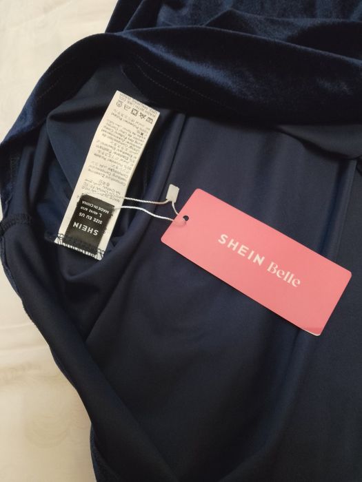 Плаття сукня велюрова Shein Belle випускний